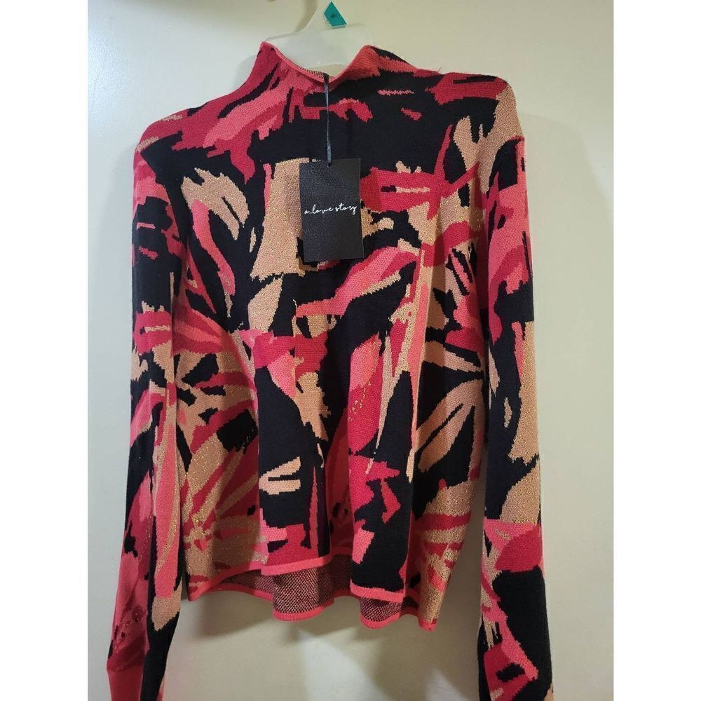 Nwt" A Love Story" sweater L